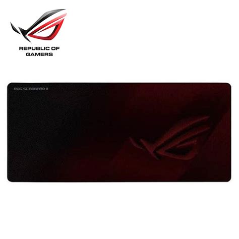 華碩 ROG Scabbard II 滑鼠墊 ASUS 奈米塗層 防油 防潑水 蝦皮購物