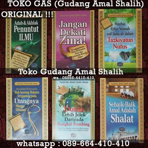 Jual Paket 6 Buku Ustadz Yazid Tazkiyatun Nufus Jangan Dekati Zina