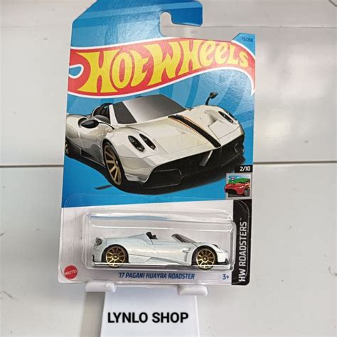 Jual Hotwheels Hw Hot Wheels 17 Pagani Huayra Roadster Putih Hw Hot