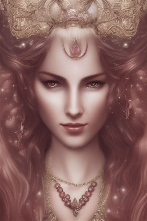 Fractal Woman By Charlie Bowater Creative Fabrica