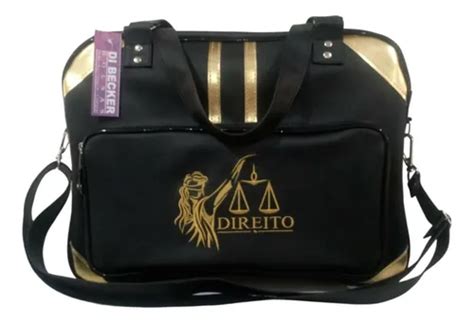 Bolsa Para Direito - Bolsa Feminina Personalizada Para Curso De Direito Preto Liso Níquel ...
