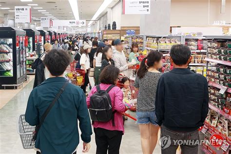 먹거리 물가 비상 연합뉴스