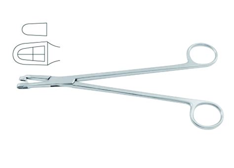 Cervical Uterine Biopsy Punch Forceps Stainless Steel Ce Surgical Schubert Straight With 9mm X