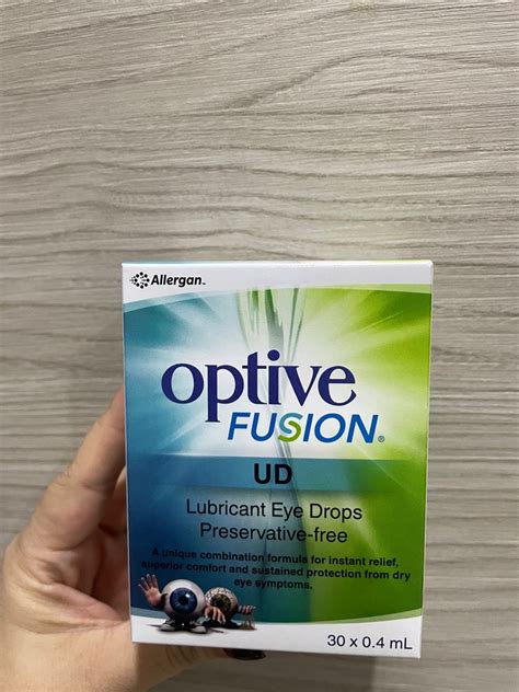 Optive Fusion, Health & Nutrition, Medical Supplies & Tools on Carousell