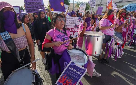 Marcha Del M En M Xico As Se Vivi El D A Internacional De La Mujer