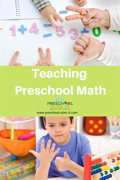 Teaching Preschool Math