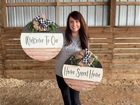 Double Front Door Signs Personalized Front Door Wreaths Welcome Sign Front Door Decor - Etsy