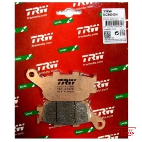 Колодки тормозные задние TRW MCB634SH для тормозные колодков в Москве ...