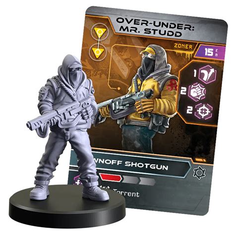 Cyberpunk Red Combat Zone Zoners Starter Gang Tabletop Miniatures