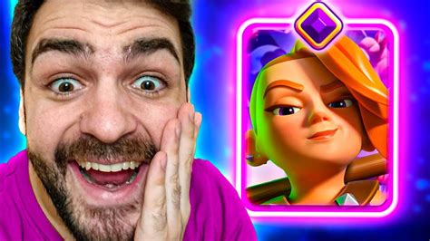 As Es La Nueva Valquiria Evolucionada De Clash Royale Youtube