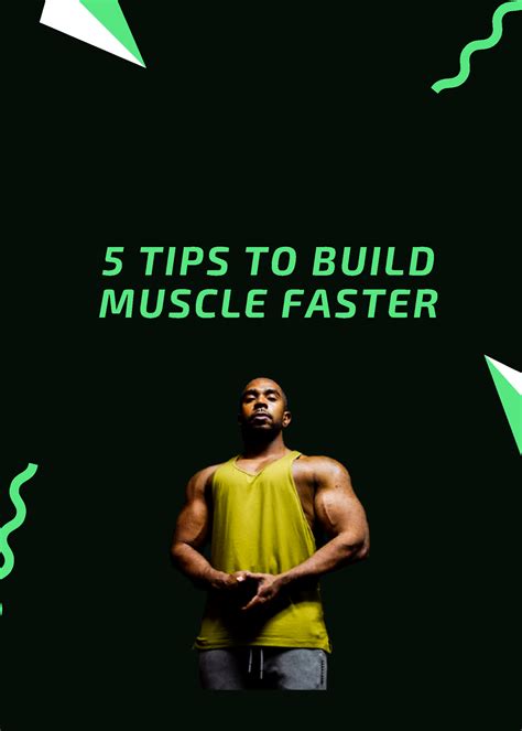 5 Tips To Build Muscle A Template We Had To Use To Break Down