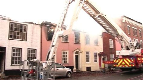 Bbc News Five Historic Harwich Homes Destroyed In Fire