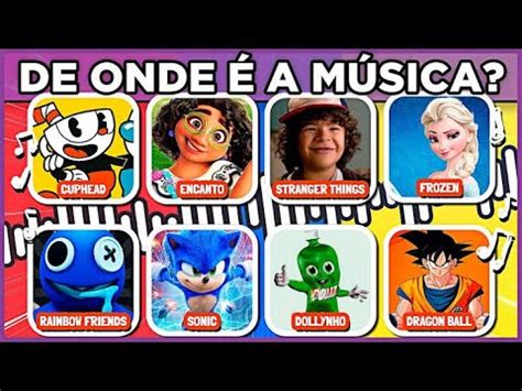 Quiz Adivinhe O Desenho Ou Filme Pela M Sica Desafio Musical Quiz