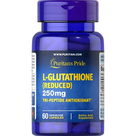 glutation  glutathione puritans pride  mg  capsulas