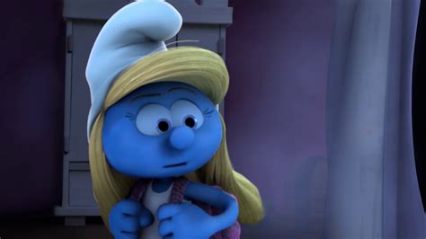 Smurfette Sad Smurfs Lost Village