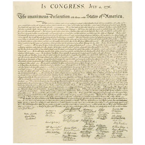 The Declaration Of Independence And The Constitution Of The United States