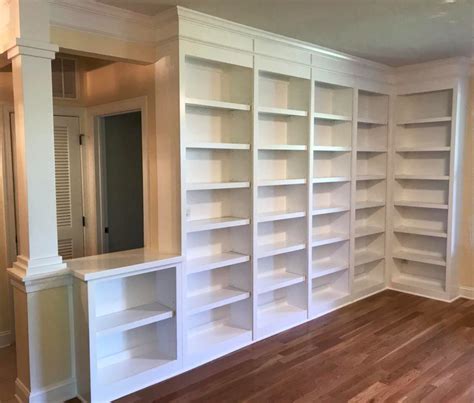 Custom Built In Bookcases — Woodmaster Custom Cabinets