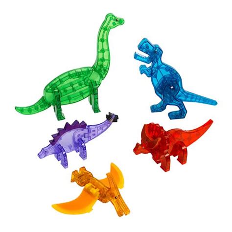 Dinosaur Magna-Tiles® Kit - 127 pieces