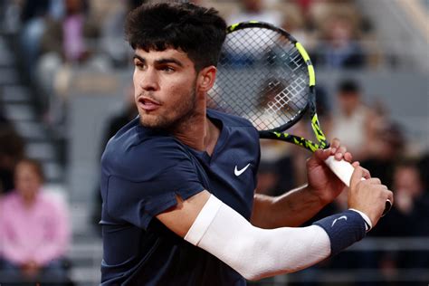 French Open Pix Alcaraz Tsitsipas Jabeur Move Into Round Rediff