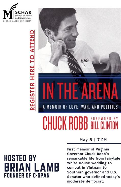 Chuck Robb Launches Memoir in Special Schar School Appearance With C ...