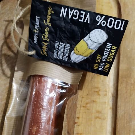 Happy V Planet Smoked Salami Sausage Review Abillion