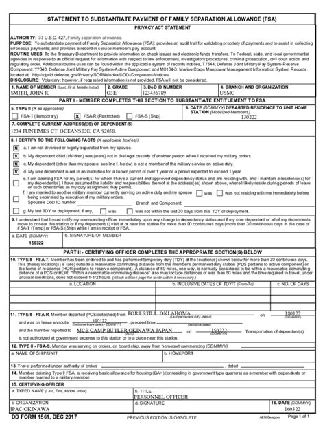 Fillable Online FSA Form Template Pdf Fax Email Print PdfFiller