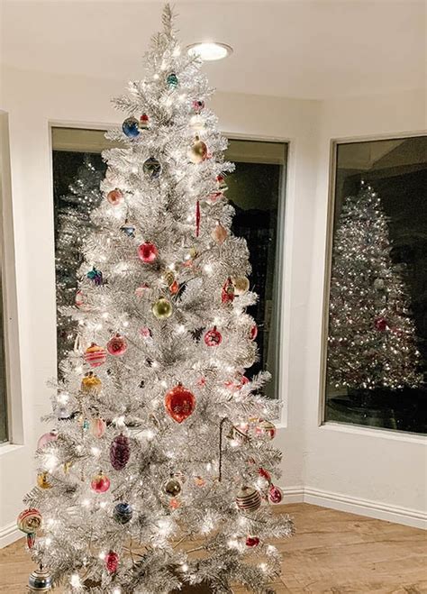 20 Best Silver Christmas Trees In Every Style And Price Range Candie