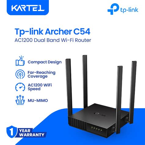 Tp Link Archer C Ac Dual Band Wi Fi Router Tp Link Tplink