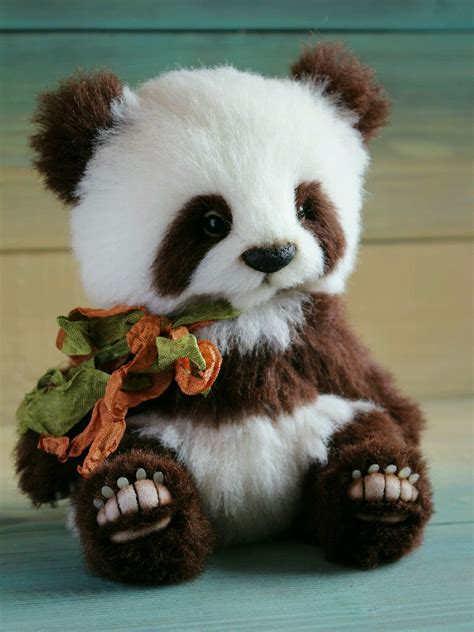 Купить Коричневая панда - panda teddy, panda toy, panda, teddy bear ...