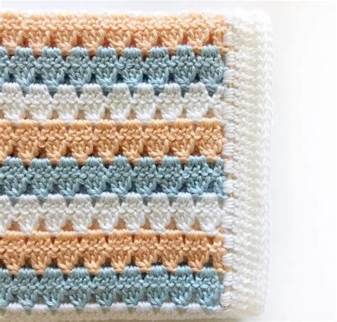 40 Free Modern Crochet Baby Boy Blanket Patterns - Daisy Farm Crafts