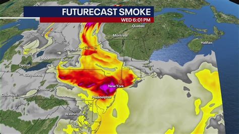 Nyc Air Quality Among Worlds Worst As Smoke From Canadian Wildfires