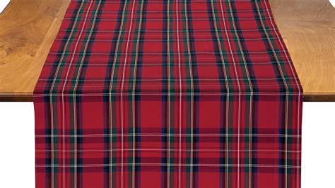 Highland Plaid Table Runner Rental For Events And Parties