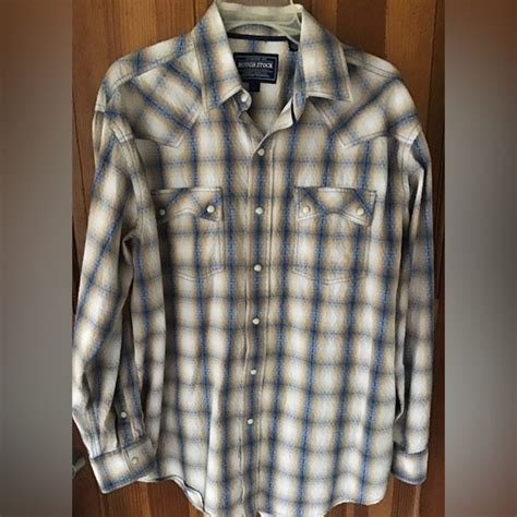 Panhandle Slim Shirts Panhandle Slim Rough Stock Pearl Snap Western