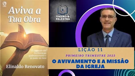 Li O O Avivamento E A Miss O Da Igreja Ensinoepalestra Youtube