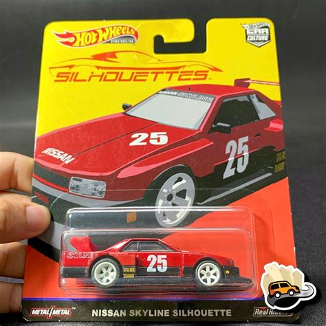 Xe M H Nh Hot Wheels Premium Nissan Skyline Silhouette Series Red T L Shopee