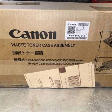 Canon Genuine Fm Waste Toner Case Assembly Oem Ir Adv C