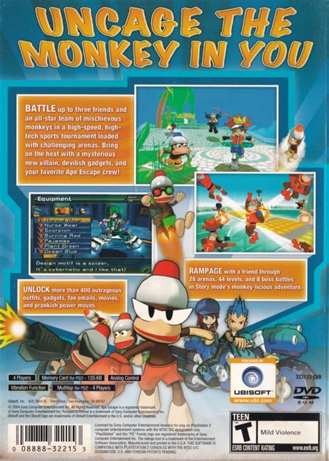 Ape Escape Pumped Primed Cover Or Packaging Material Mobygames