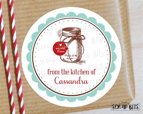 Printable Baking Labels