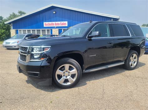 Used 2015 Chevrolet Tahoe Lt 4wd For Sale In Rushville In 46173 Rushville Auto Sales