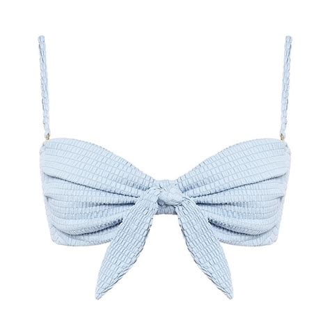 Montce Swim Montce Peri Scrunch Bikini Top Poshmark