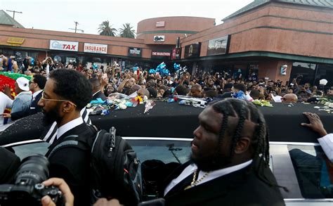 Nipsey Hussle Funeral Procession: Thousands Pay Last Respects In L.A.