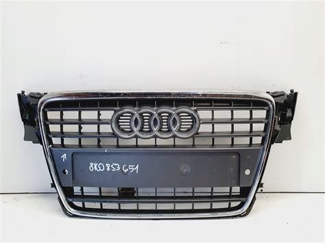 AUDI A4 B8 8K0853651 GRILL ZDERZAKA ATRAPA CHŁODNICY 8K0 853 651 za 170