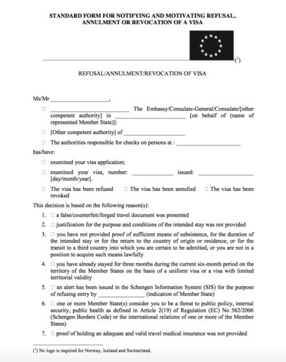 Uk Visa Refused Spain Visa Refused Schenegen Visa Appealuk Visa Refusal