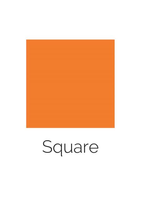 Free Printable Square Shape with Color