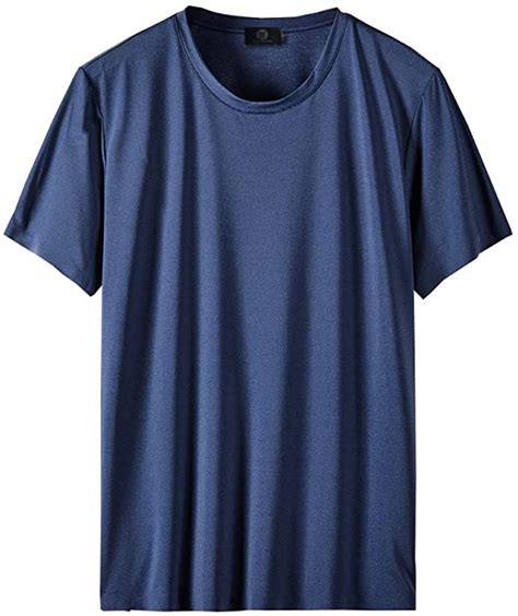 Kurz Rmliges Kurz Rmeliges E Seiden T Shirt F R Herren Casual Sports