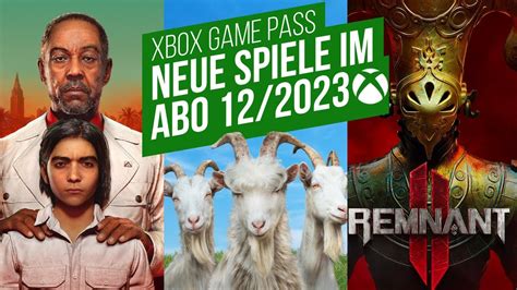 Xbox Game Pass 12 23 Die Neuen Gratis Spiele Im Dezember 2023 Xbox