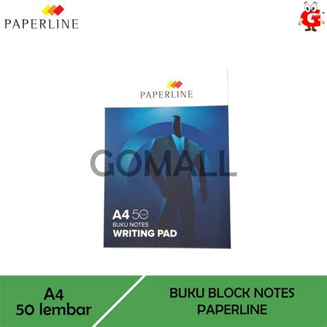 Jual Block Note Writing Pad Paperline A Lembar Shopee Indonesia