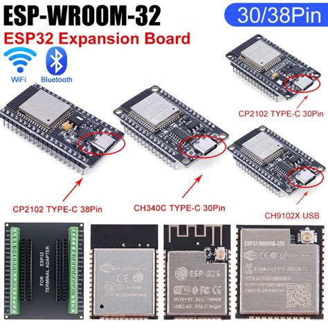 ESP WROOM 32 ESP32 S Nodemcu ESP32 Geli Tirme Kurulu ESP32 Bluetooth