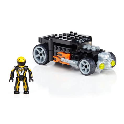 Megabloks Micro Hot Wheels Auto s řidičem Bone Shaker KIDS cz