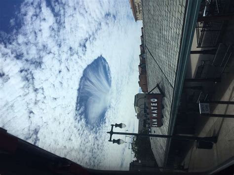 Amazing Hole Punch Phenomenon Spotted In Clouds Over Bay Area